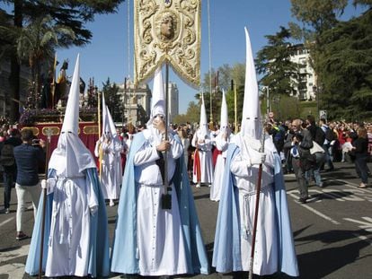 An Easter procession in Malasaña.