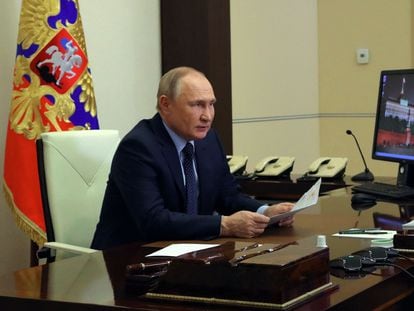 Russian President Vladimir Putin on Friday.