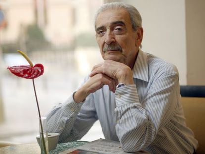 The Argentinean poet and journalist, Juan Gelman, photographed for EL PA&Iacute;S, in 2009
