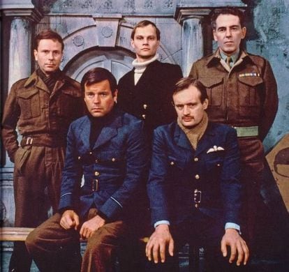 An image from the original BBC series about Castle Colditz.