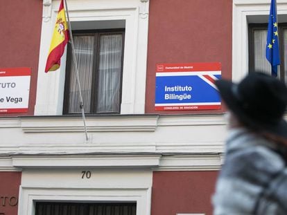 Bilingual school Lope de Vega in Madrid.