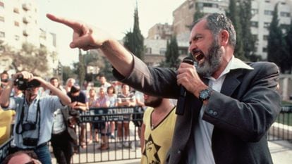 Meir Kahane, in an undated photo in Jerusalem.