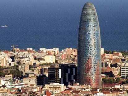 The Glòries tower in Barcelona, Spain, where Meta's subcontractor for content filtering is located.