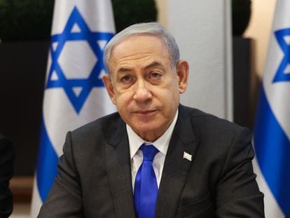 Benjamin Netanyahu in Tel Aviv (Israel), on December 17.