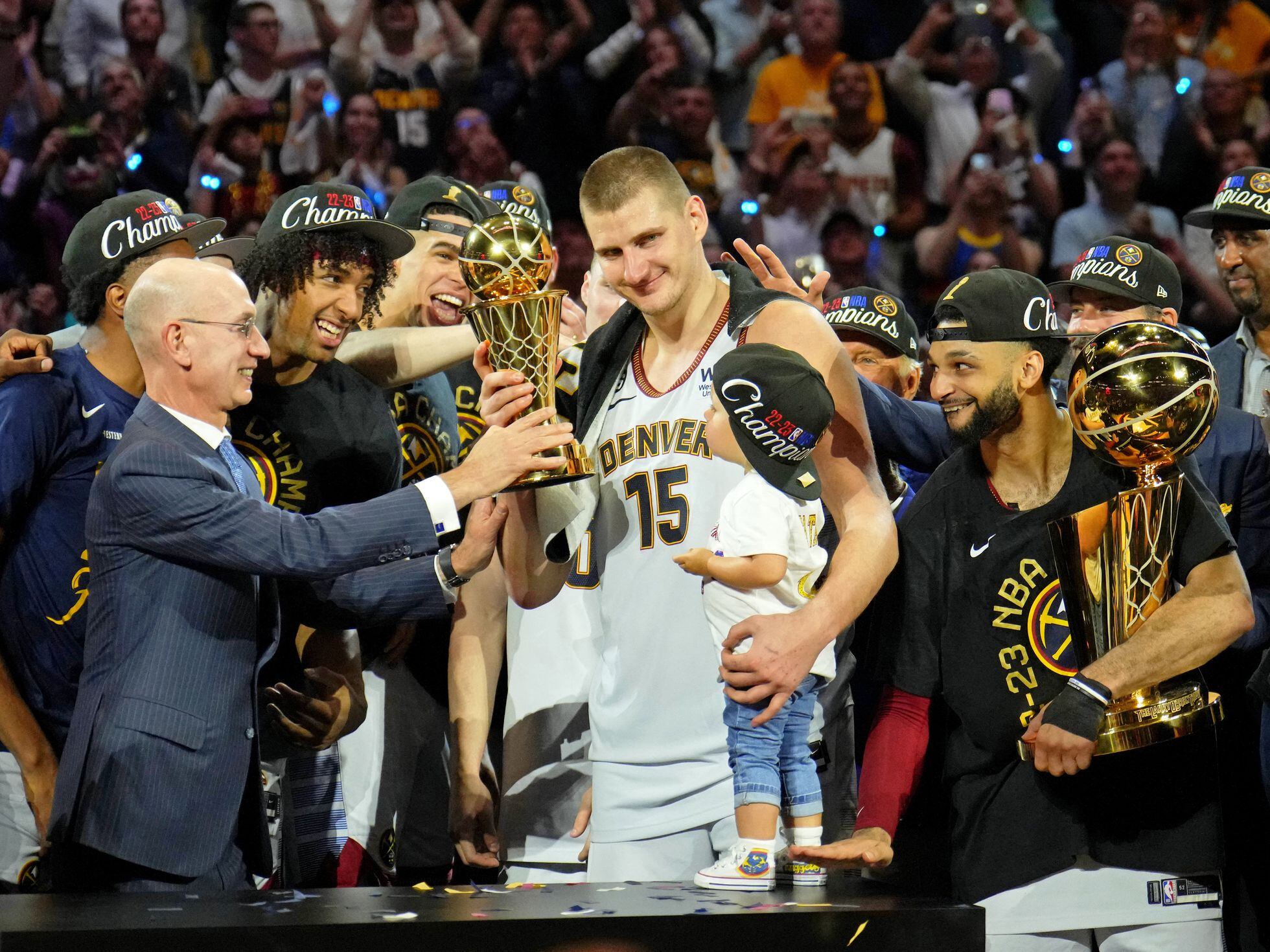 Denver Nuggets celebrate their first NBA title, Basketball News