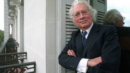 Hugh Thomas, during a visit to Madrid in 2003.