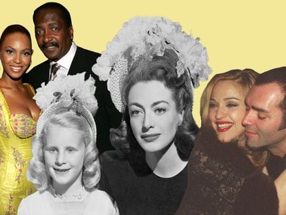 Beyoncé with her father, Joan Crawford with her daughter and Madonna with her brother: examples of how those who should love a celebrity the most can be the ones who end up betraying them.