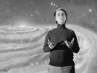 Astronomer Carl Sagan