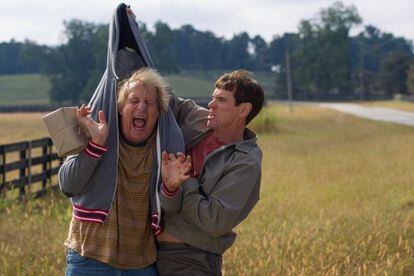 Jeff Daniels (l) and Jim Carrey in &lsquo;Dumb and Dumber To.&rsquo;