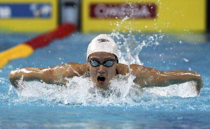 Mireia Belmonte won three gold medals and a silver at the 2010 FINA Short Course World Championships in Dubai.