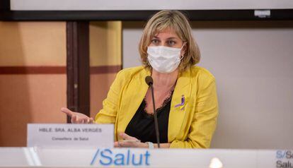 Catalan Health Chief Alba Vergés.