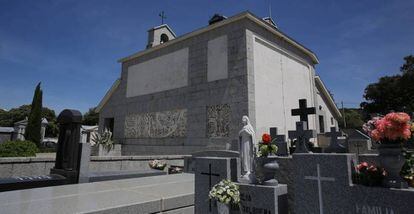 The Franco-Polo family mausoleum in the Mingorrubio cemetery, in Madrid’s Pardo district.
