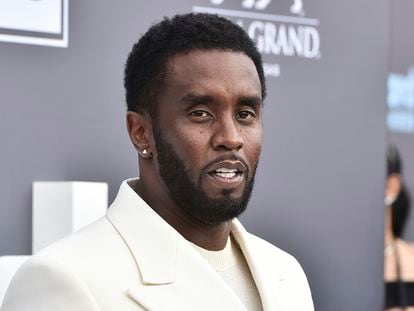 Music mogul and entrepreneur Sean "Diddy" Combs arrives at the Billboard Music Awards in Las Vegas on May 15, 2022.
