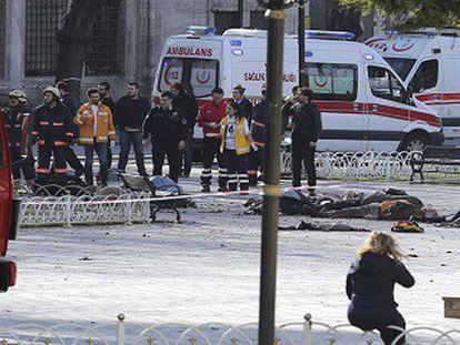 Video: The explosion in central Istanbul.