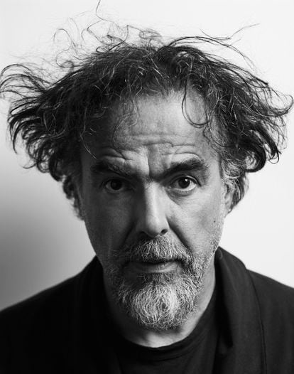 Alejandro González Iñárritu, photographed in Madrid.