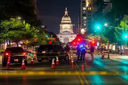 - Austin police investigate a homicide shooting that occurred at a demonstration against police violence in downtown Austin, Texas