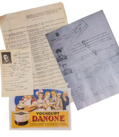 Visas obtained by Spain’s consul general in Paris, Bernardo Rolland, for, among others, Danone owner Daniel Carasso.