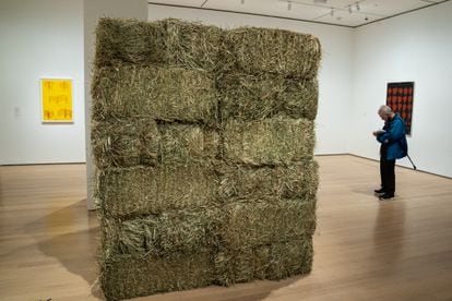 'Thread' by the Brazilian artist Cildo Meireles, at MoMA in New York.