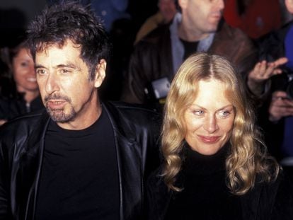 Al Pacino and Beverly d'Angelo at a movie premiere in 1999.