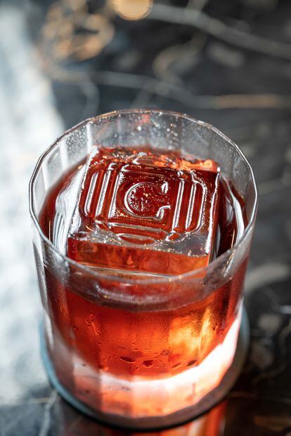 Negroni from Italian cocktail bar Giacosa 1815, in an image provided by the establishment.