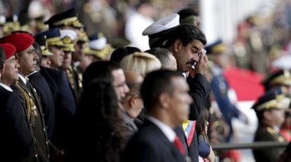 President Nicolás Maduro during an official event over the weekend.
