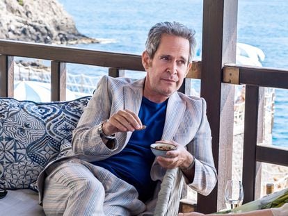 Tom Hollander plays the villain in the second season of 'The White Lotus.'