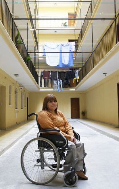 Ecuadorian Marceline Rosero faced eviction when she could not pay her Bankia mortgage. 