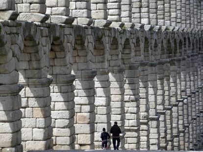 The Segovia Aqueduct.