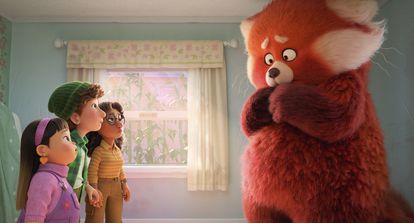 Turning Red la más reciente película de Pixar.