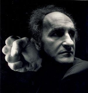 Basque artist Eduardo Chillida, as photographed by Schommer.