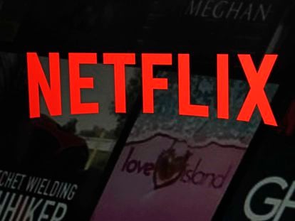 The Netflix logo is shown in this photo from the company's website on Feb. 2, 2023, in New York.
