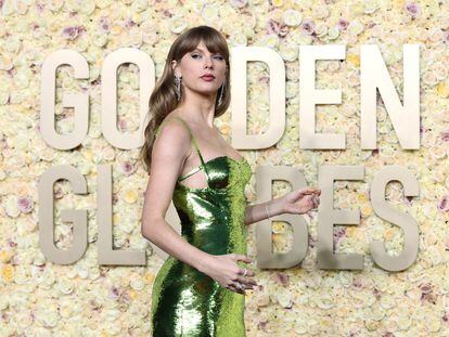 Taylor Swift attends the 81st Annual Golden Globe Awards in Beverly Hills, California, U.S., January 7, 2024.