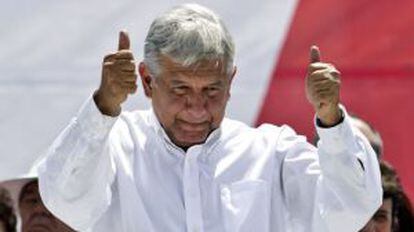Morena party leader Andrés Manuel López Obrador (above) has vowed to keep fighting energy reform in Mexico.