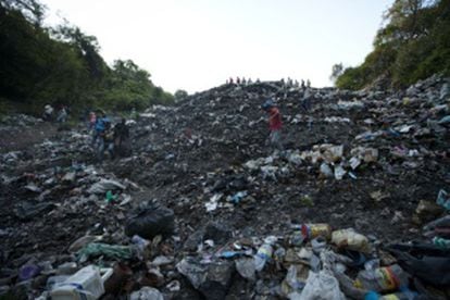 The Cocula trash dump where the students are thought to have been executed.