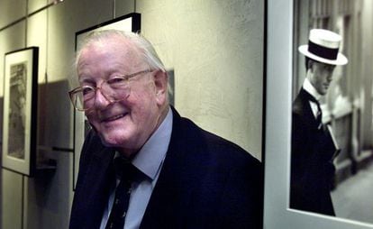 British author Tom Sharpe in 2004.