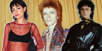 Natalia Lacunza, David Bowie and Ella Emhoff
