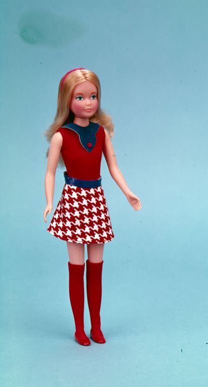 Growing Up Skipper, Barbie’s teenage sister who grew breasts, was launched in 1975. 