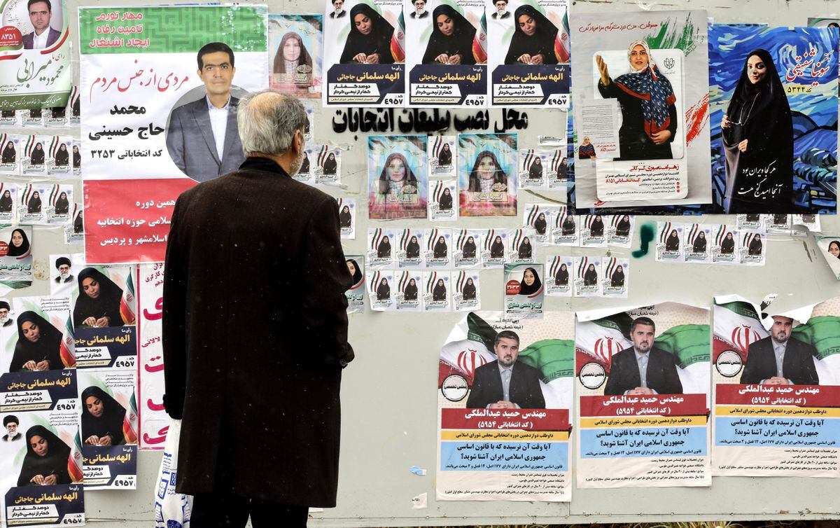 Hardliners are leading in Iran’s parliamentary election International