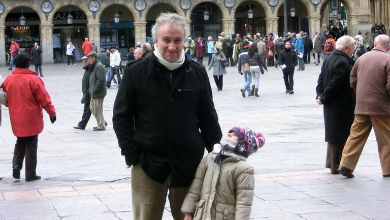 Fernando Blanco and his daughter Nadia.