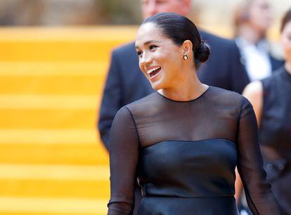 Meghan Markle, Duchess of Sussex, at the European premiere of 'The Lion King' in London, England, in 2019.