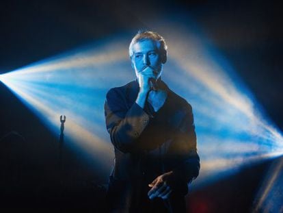 US singer Matisyahu during a concert in Seattle.