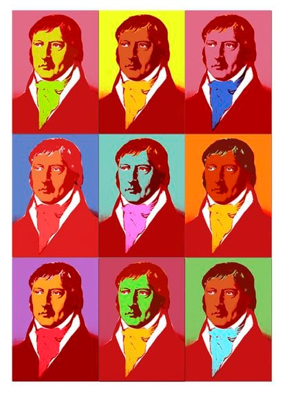 German philosopher Georg Wilhelm Friedrich Hegel.