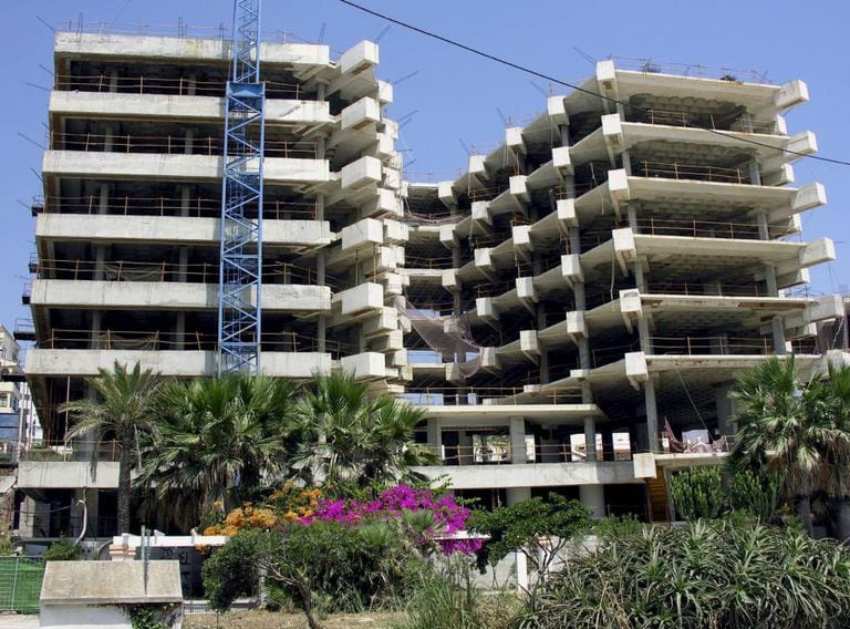 New properties under construction in Estepona.