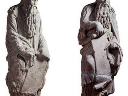 The Abraham and Isaac figures given to Franco.