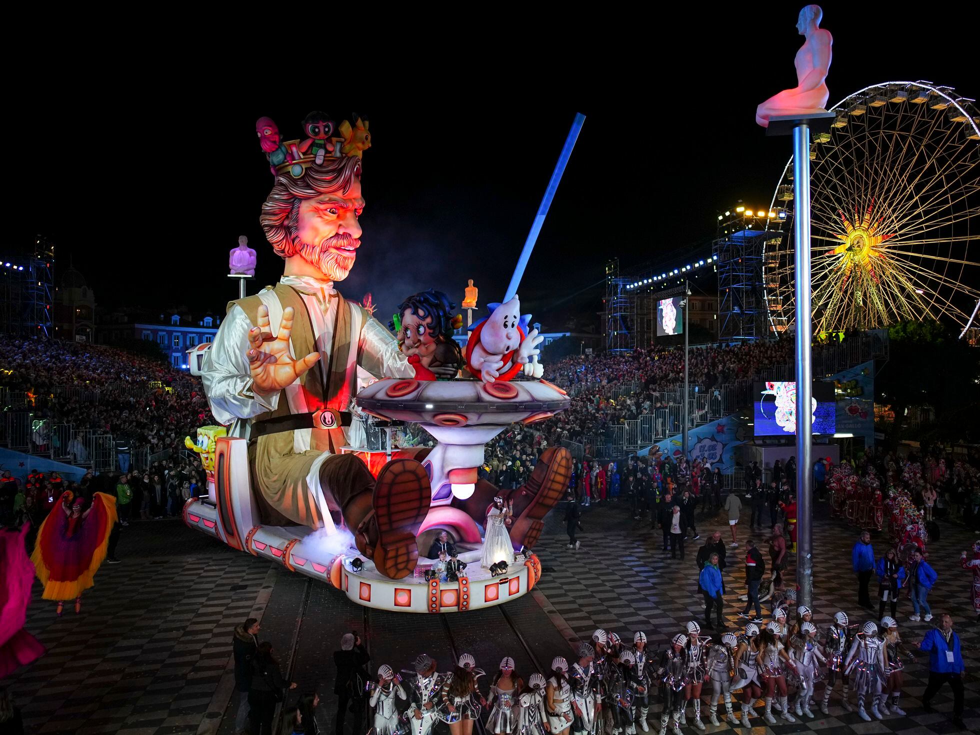 Carnival parades on the French Riviera celebrate pop culture and the  Olympics coming to Paris, Culture