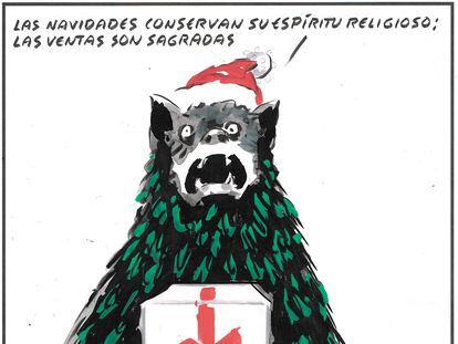 “Christmas conserves its religious spirit: sales are sacred.”