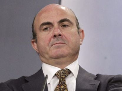 Spanish Economy Minister Luis de Guindos.