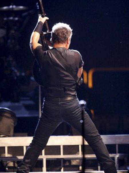 Bruce Springsteen during a 2009 gig in Benidorm, Valencia.
