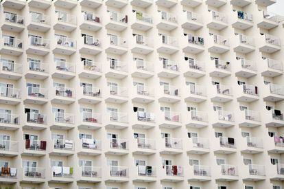 An apartment building in Palma de Mallorca.