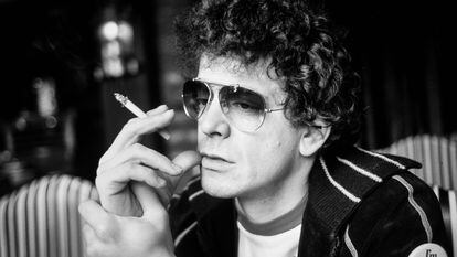 Lou Reed in Amsterdam in 1972, the year 'Transformer' was published.